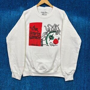 Keith Haring The Paris Review Crewneck Sweater Size Medium